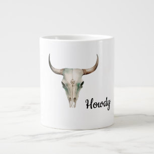 Grande Tasse Howdy Cowboy Bullhorns