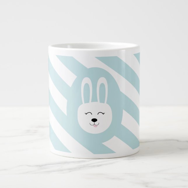 Grande Tasse Huevo de Pascua Azul (Devant)