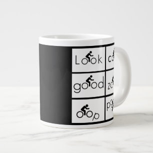 Grande Tasse Humour de cycliste