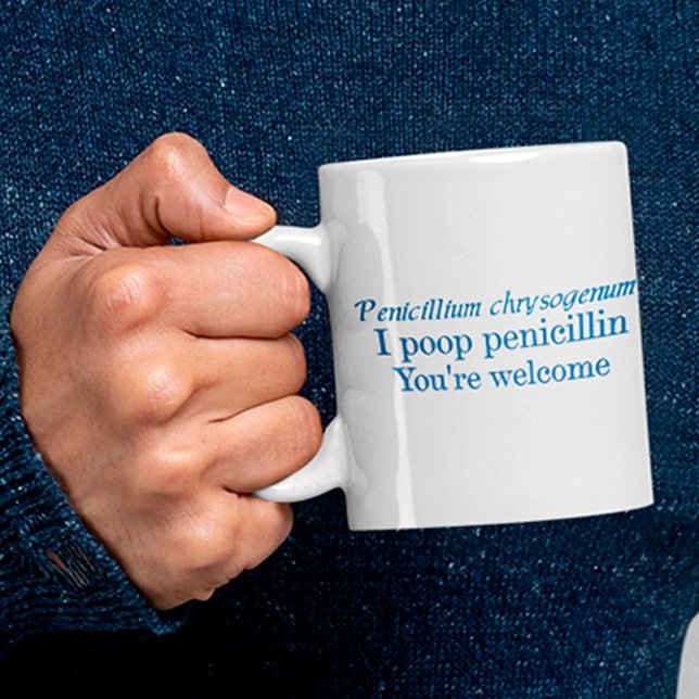Grande Tasse Humour pénicillium (Créateur téléchargé)