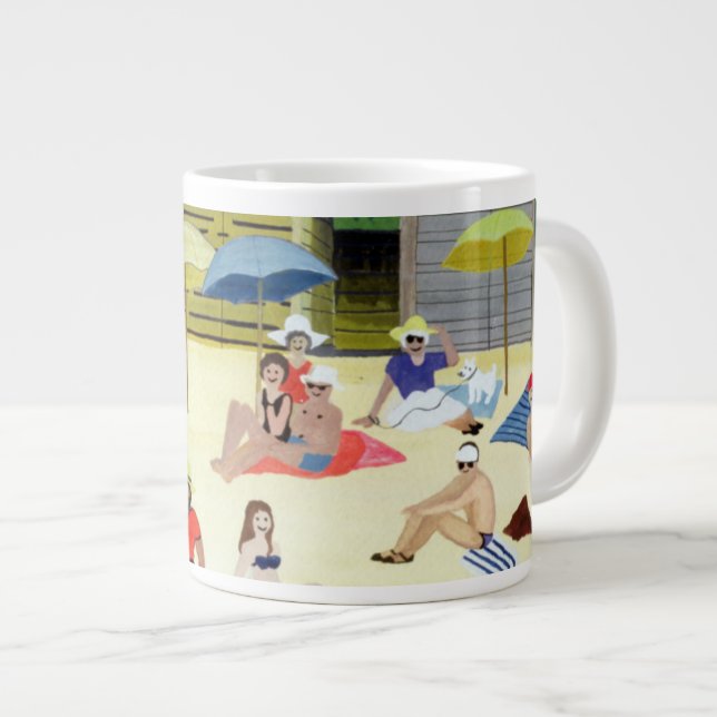 Grande Tasse Huttes 1991 de plage (Devant droit)