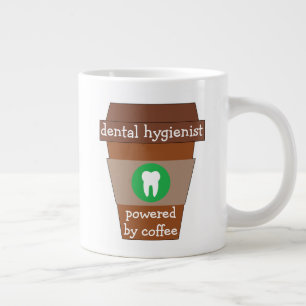 Grande Tasse Hygiéniste Dentaire Personnalisable Alimenté Par C