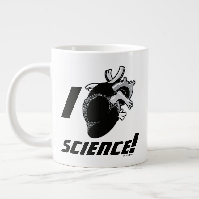 Grande Tasse I (Coeur anatomique) Science (Gauche)