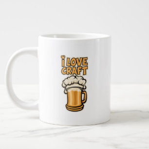 Grande Tasse I Love Craft Beer