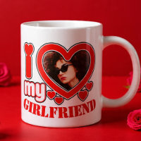I Love My Girlfriend Photo Texte personnalisé