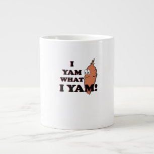 Grande Tasse I Yam What I Yam - Classic Funny Meme