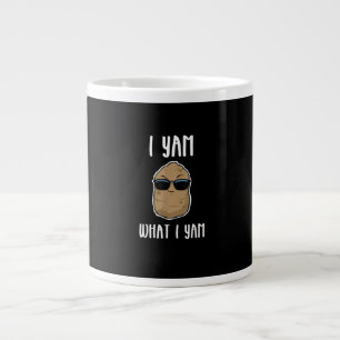Grande Tasse I Yam What I Yam Funny Yam Sweetpotato