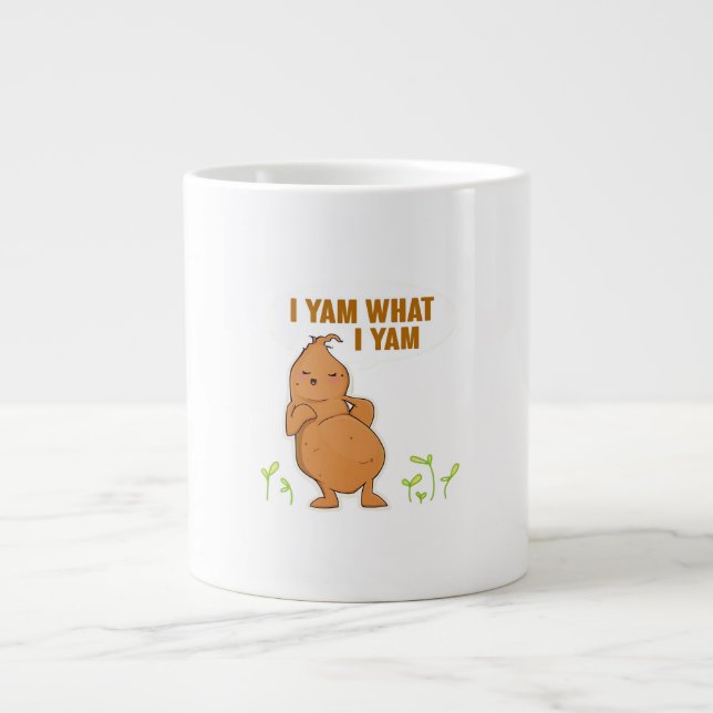 Grande Tasse I Yam What I Yam Trendy Basic (Devant)