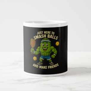 Grande Tasse Ici pour écraser des balles et se faire des amis