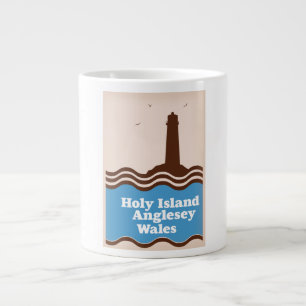 Grande Tasse Île sainte, Anglesey, Pays de Galles affiche de vo