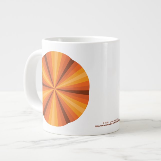 Grande Tasse Illusion Optique Boug Spécialité Orange (Devant gauche)