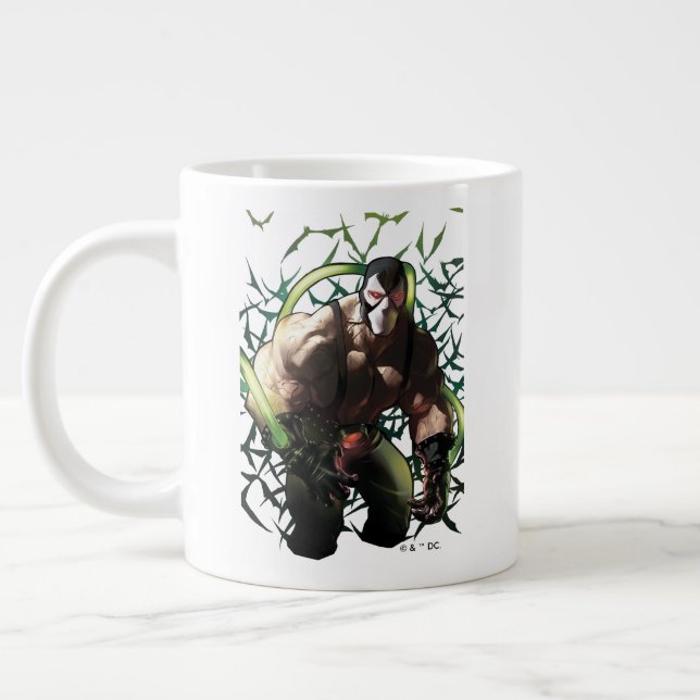 Grande Tasse Illustration de l'essaim de chauves-souris de Batm (Gauche)