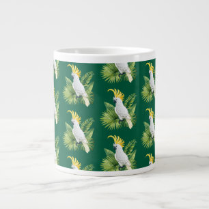 Grande Tasse Illustration d'un cacatoès perroquet