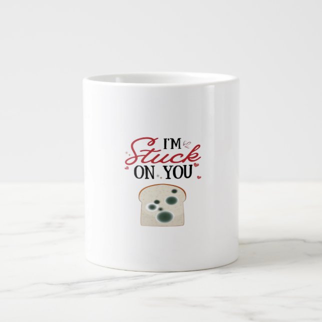 Grande Tasse Im Stuck On You Clean Romantic Style  (Devant)