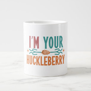 Grande Tasse "I'm Your Huckleberry" dans une audacieuse, multic