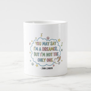 Grande Tasse Imaginez le rêve ludique de Lennon