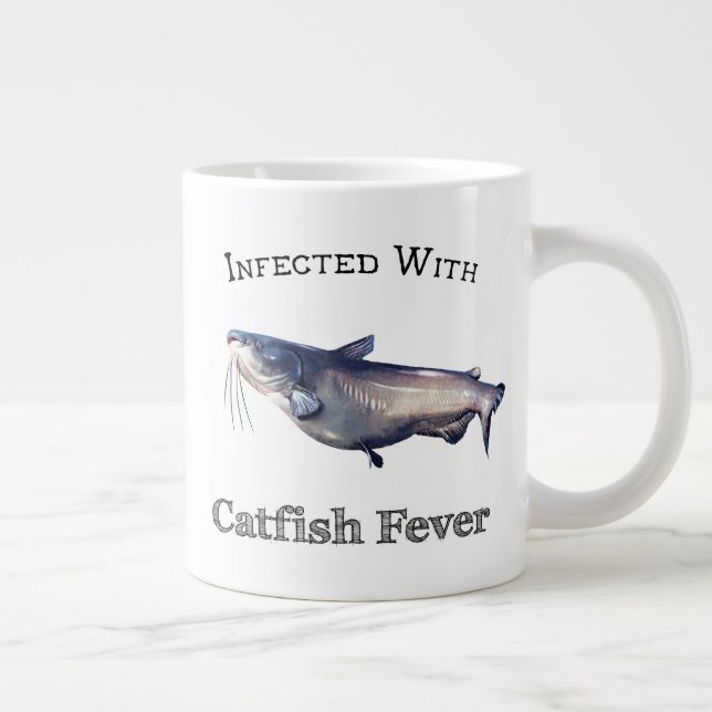 Grande Tasse Infecté avec la fièvre de poisson-chat (Droite)