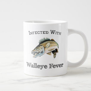 Grande Tasse Infecté Par La Fièvre Du Walleye