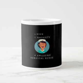 Grande Tasse Infirmière chirurgicale gentille vilainement génia