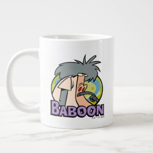 Grande Tasse Insigne de caractère I.R. Baboon