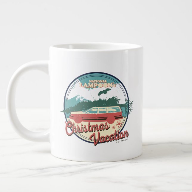 Grande Tasse Insigne de vacances de Noël de la Lampe nationale (Gauche)