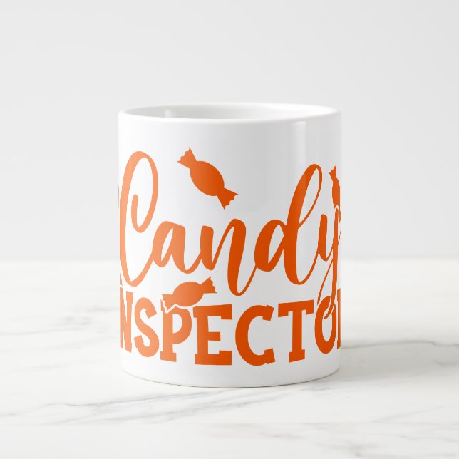Grande Tasse Inspecteur Halloween Candy (Devant)