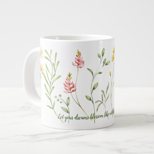 Grande Tasse Inspections florissantes (Devant gauche)