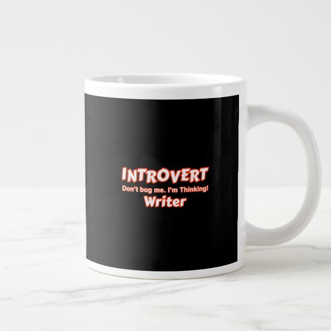 Grande Tasse Introvert Writer (Droite)
