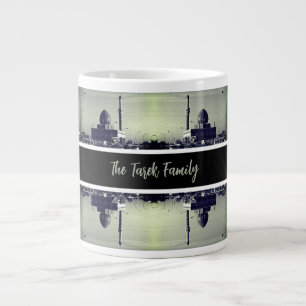 Grande Tasse Irak ancien Bagdad Mosquée Buniya 1970