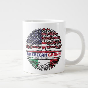 Grande Tasse Italie Italien États-Unis Américain USA États-Unis