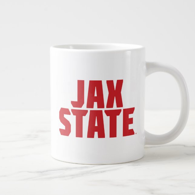 Grande Tasse Jacksonville State University JAX STATE Bold Red (Droite)