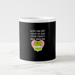 Grande Tasse J'adore les cornichons plus que toi, idée cadeau d
