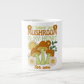 Grande Tasse J'ai tellement de champignons dans mon cœur pour v