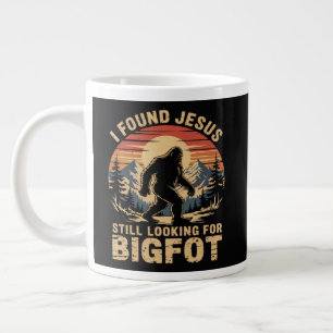 Grande Tasse J'ai trouvé Jésus toujours à la recherche de Bigfo