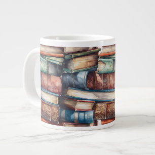 Grande Tasse J'Aime Les Grands Livres