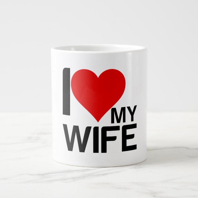 GRANDE TASSE J'AIME MA FEMME (Devant)
