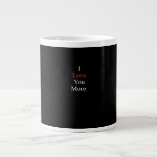 Grande Tasse J'aime plus design minimaliste