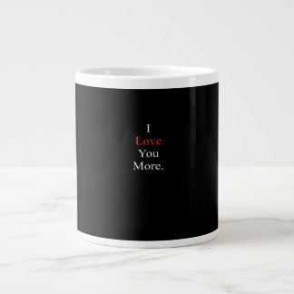 Grande Tasse J'aime plus design minimaliste
