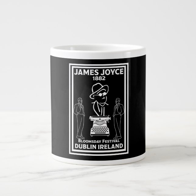 Grande Tasse James Joyce Dublin Irlande (Devant)