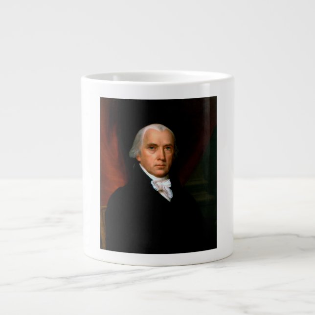 Grande Tasse James Madison 4e Président : Amérique Coloniale (Devant)