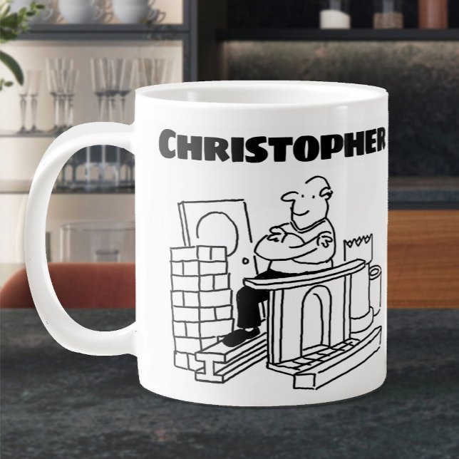 Grande Tasse Jardin de récupération des matériaux de constructi (Créateur téléchargé)