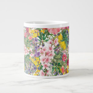 Grande Tasse Jardin fleur sauvage Floral Burst Nature inspirée