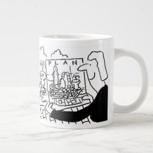 Grande Tasse Jardin ou jardinier paysager