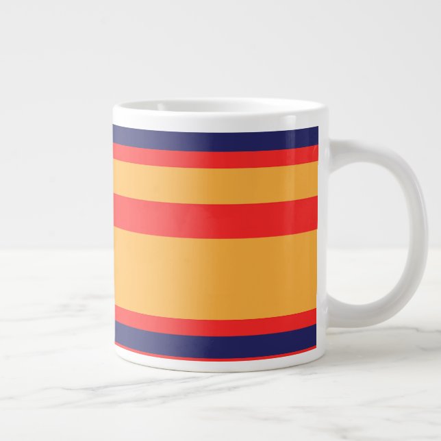 Grande Tasse Jaune + rayures (Droite)