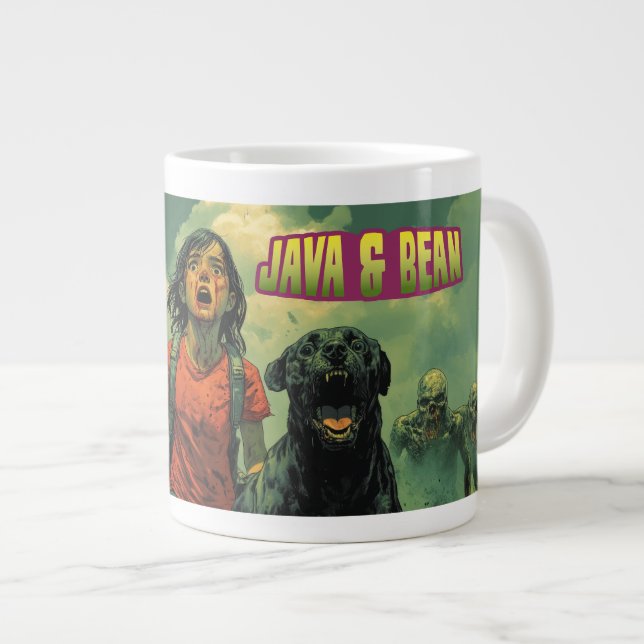 Grande Tasse Java & Bean (Devant droit)