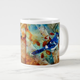 Grande Tasse Jay Bleu dans l'arbre