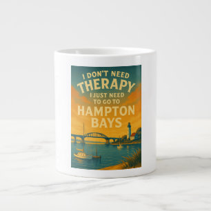 Grande Tasse Je n'ai pas besoin de thérapie, j'ai juste besoin 