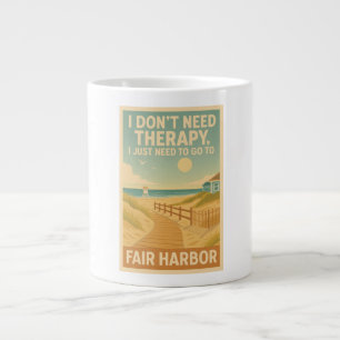 Grande Tasse Je n'ai pas besoin de thérapie, j'ai juste besoin