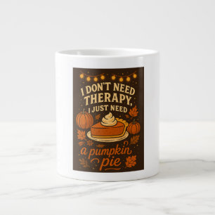 Grande Tasse Je n'ai pas besoin de thérapie, j'ai juste besoin