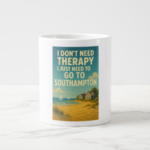 Grande Tasse Je n'ai pas besoin de thérapie, j'ai juste besoin